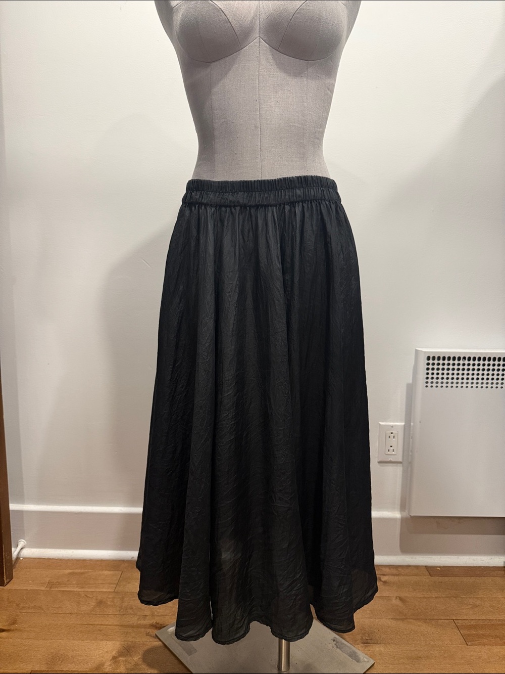Jean-Paul 100% Silk Maxi Skirt | Size 6